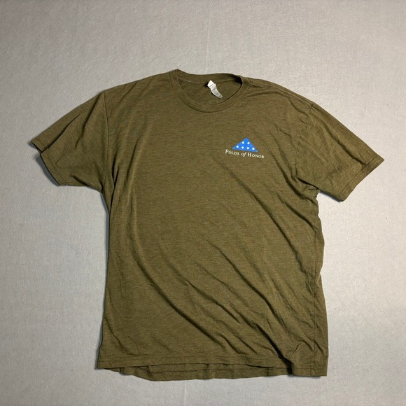 Other - Next Level Folds of Honor Indiana Tri-Blend T-Shirt Men's XL Olive
